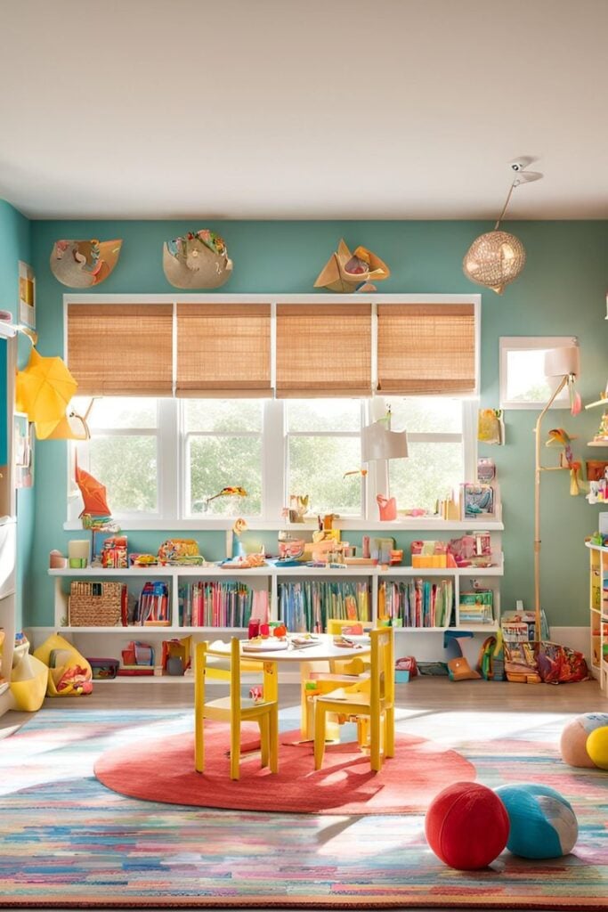  Spring-Themed Play Area