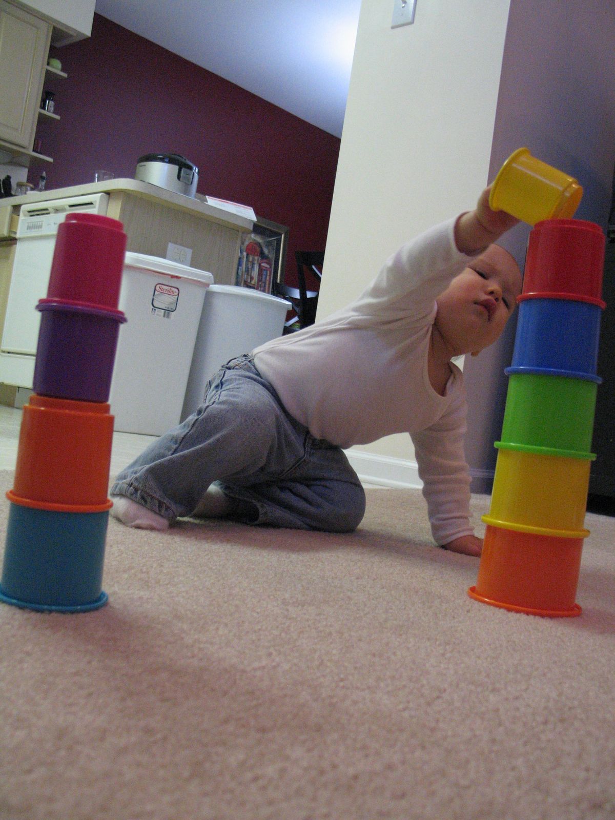 Stacking and Nesting Play