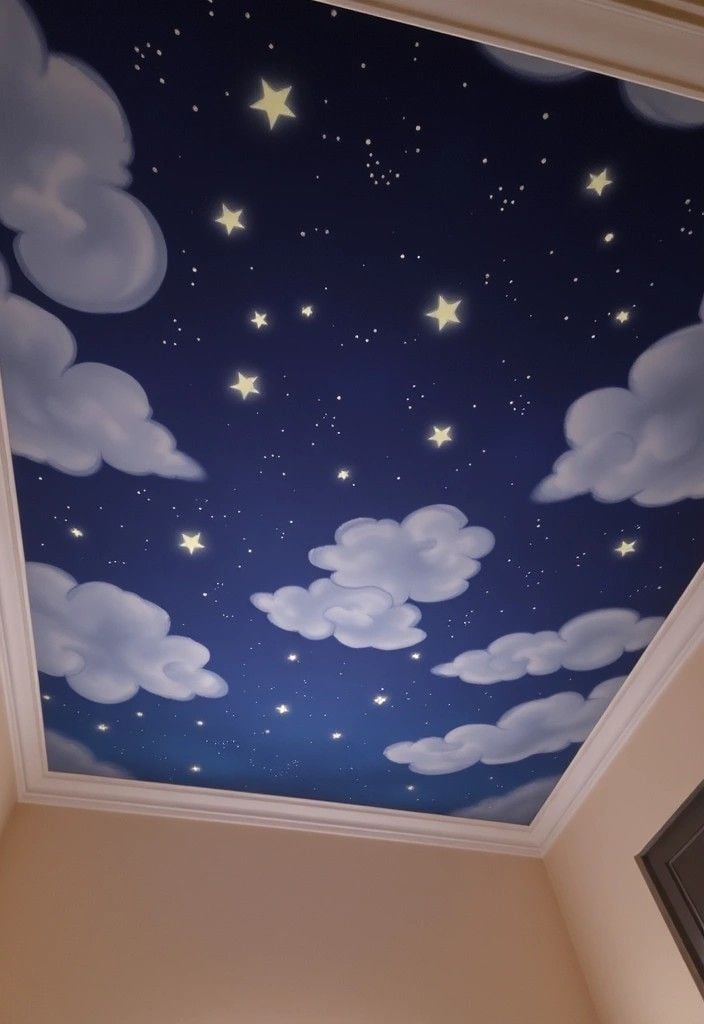  Star Ceiling Decals