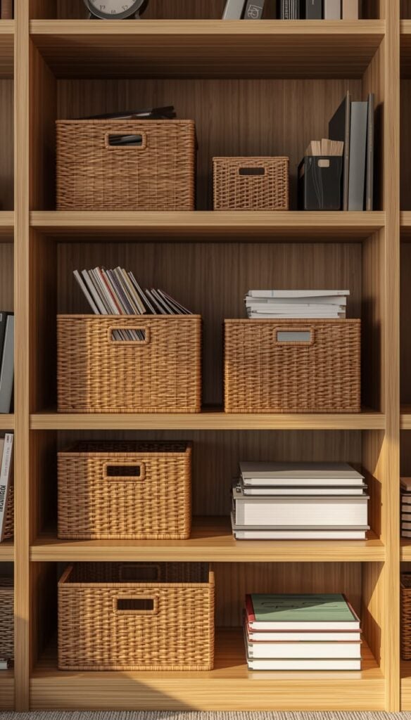 Storage Baskets for Books