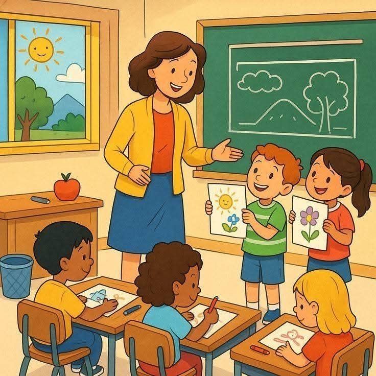 Story Scene Drawing