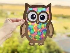 Suncatcher Owl