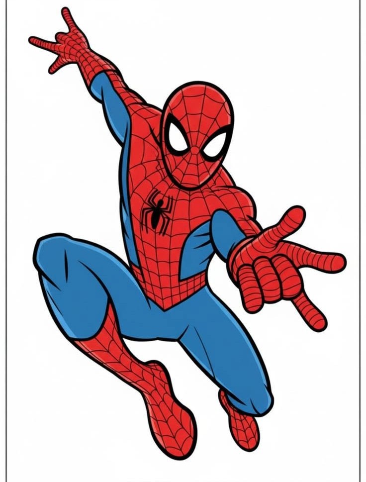 Superhero Drawing