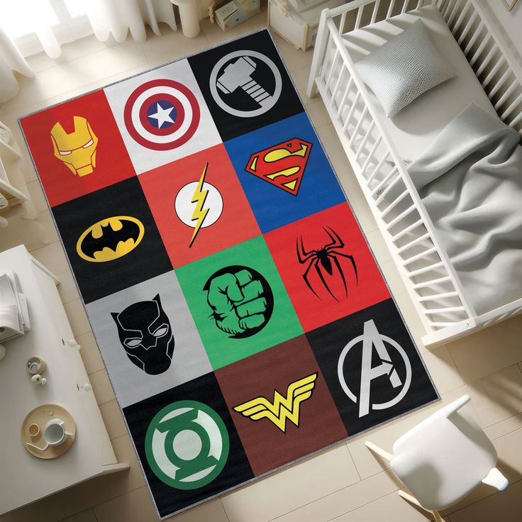  Superhero-Inspired Rugs