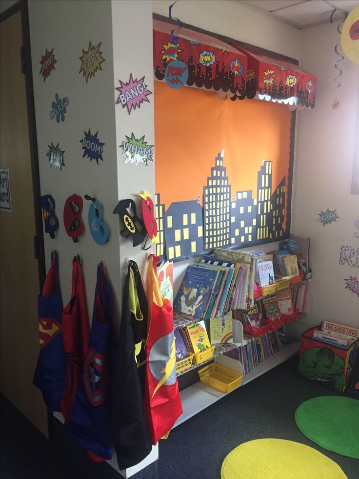 Superhero Reading Nook