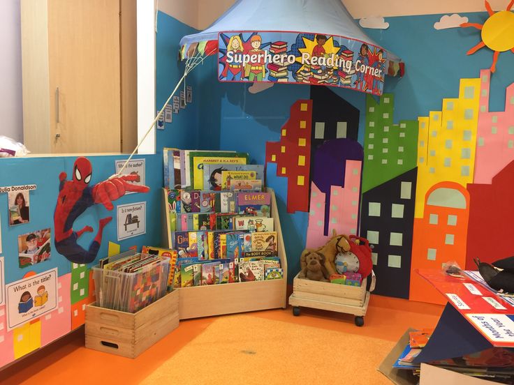 Design a Superhero Reading Corner