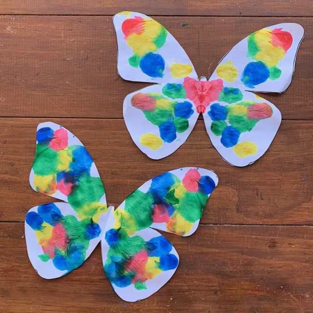 Symmetry Painting Butterfly