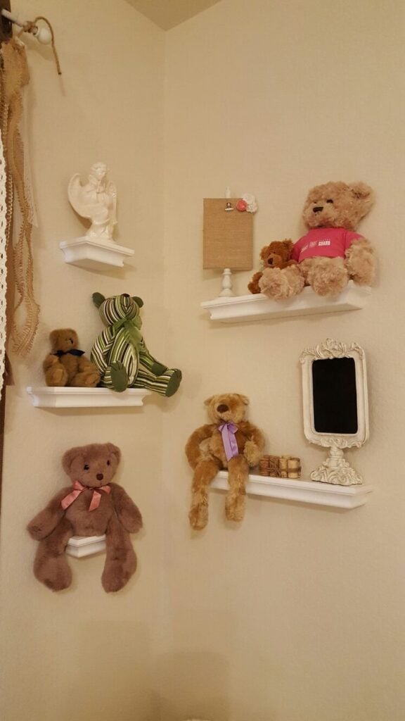 Add Floating Shelves for Animal Collections
