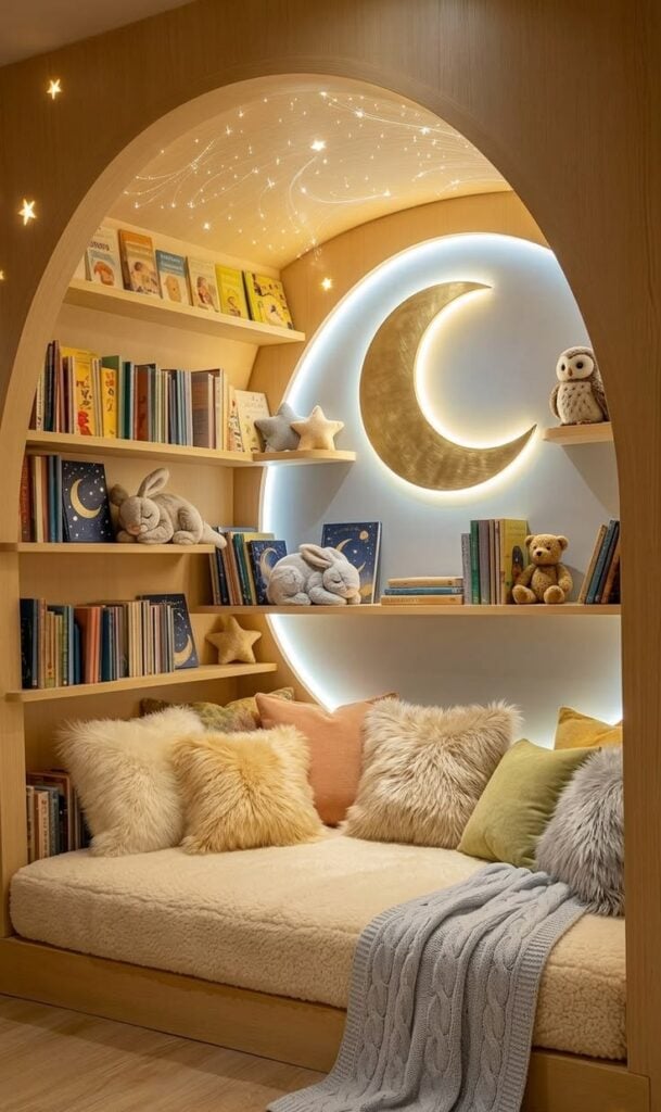 Moon Reading Corner