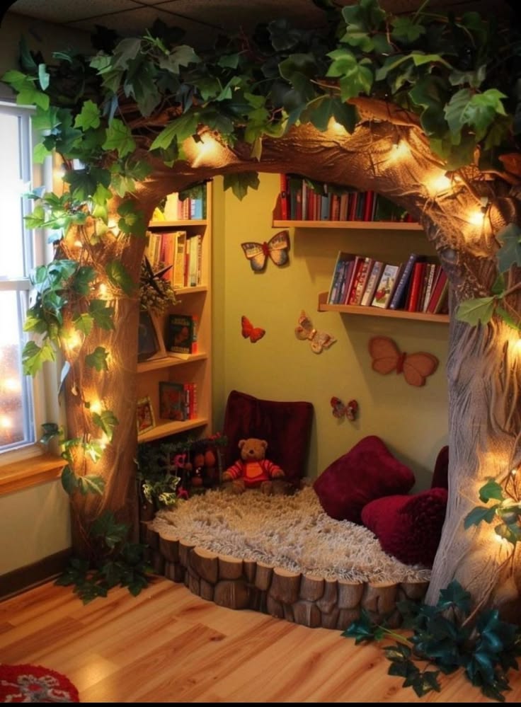 Theme-Based Reading Nook