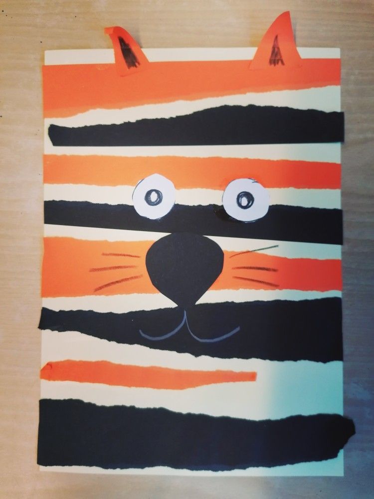 Tiger Stripe Painting
