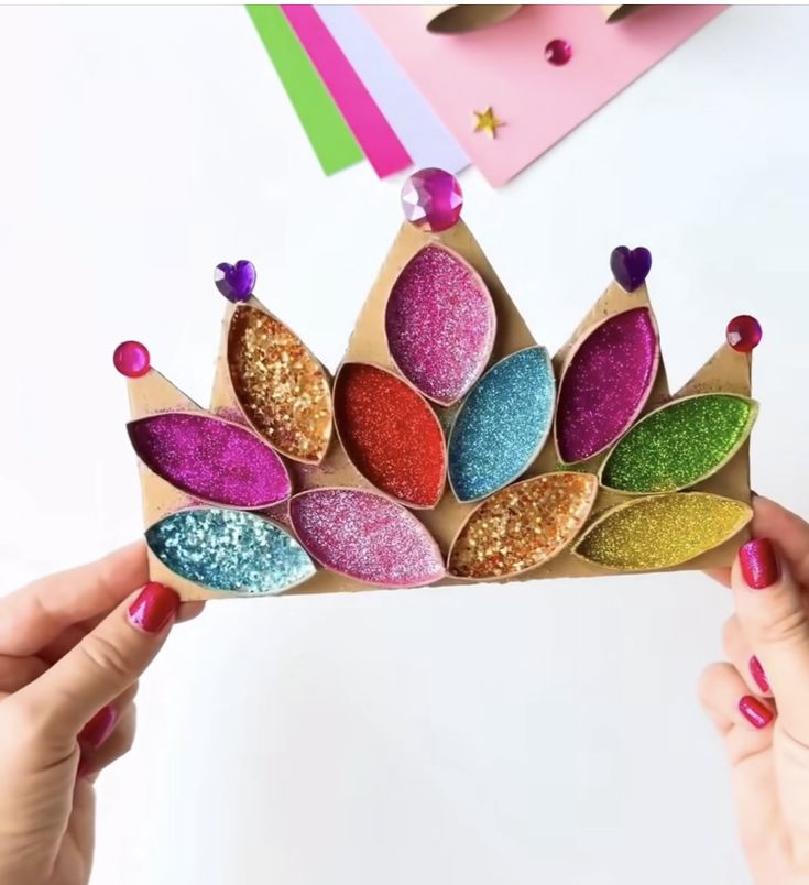 Toilet Paper Roll Crowns