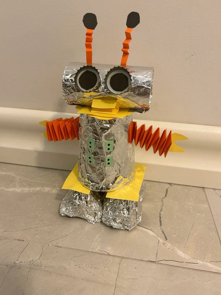 Toilet Paper Roll Robots