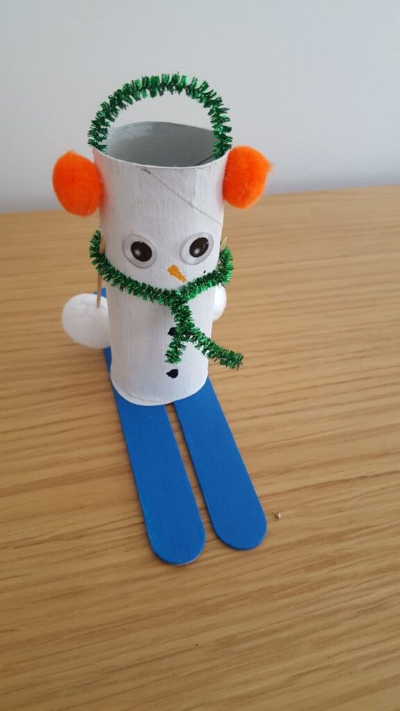 Toilet Paper Roll Winter Crafts