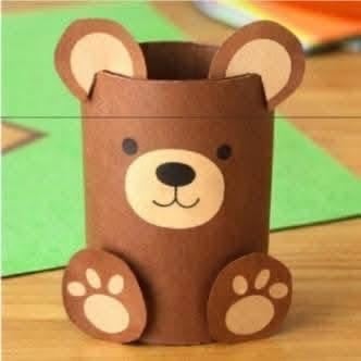 Toilet Roll Bear
