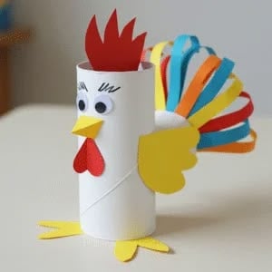 Toilet Roll Chicken