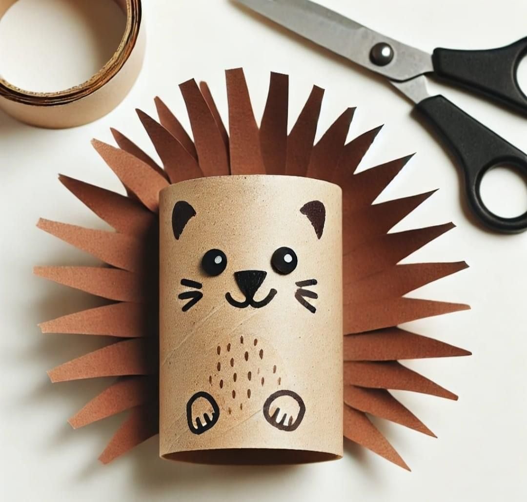 Toilet Roll Hedgehog