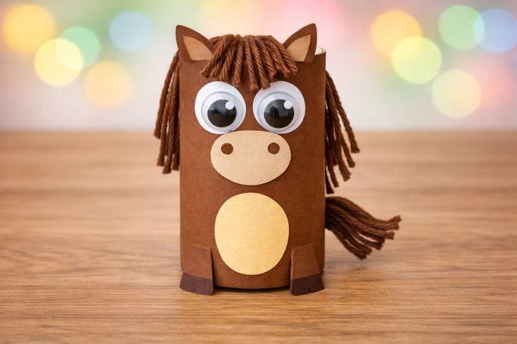 Toilet Roll Horse