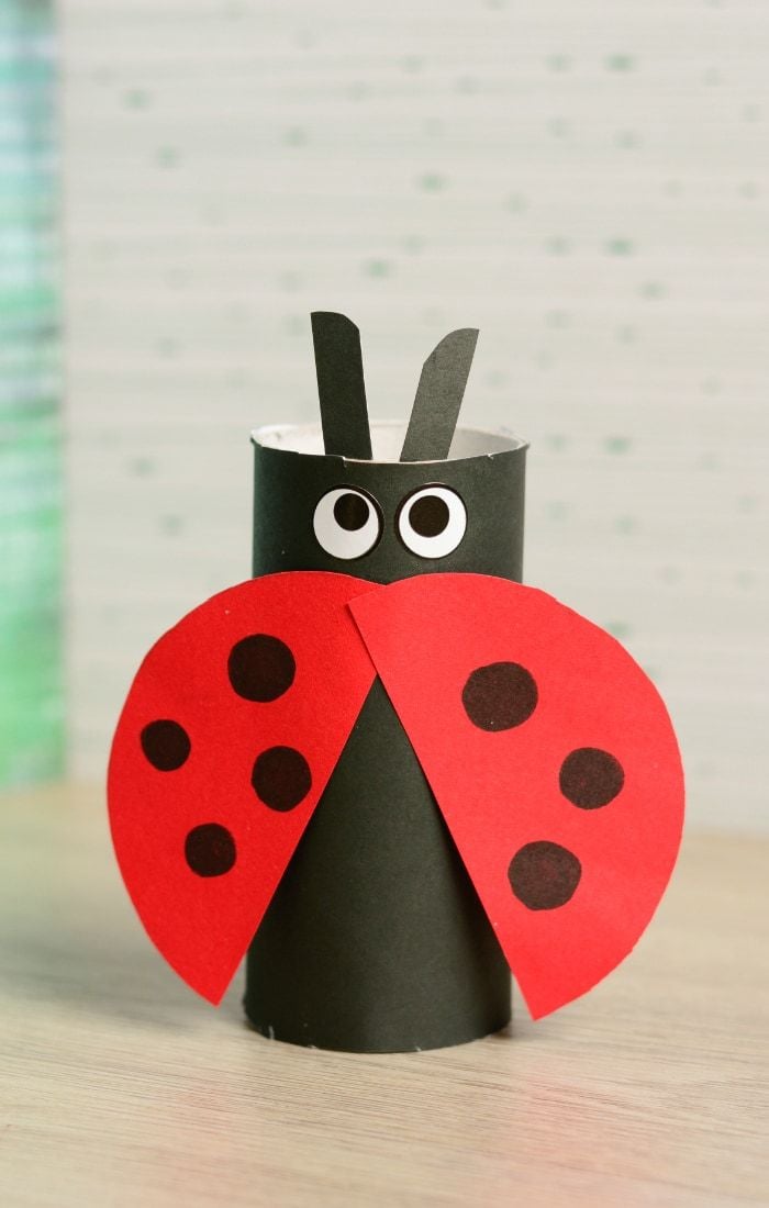 Toilet Roll Ladybug