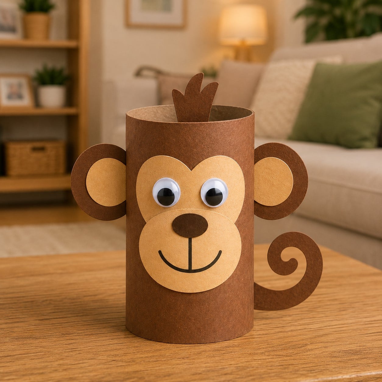 Toilet Roll Monkey