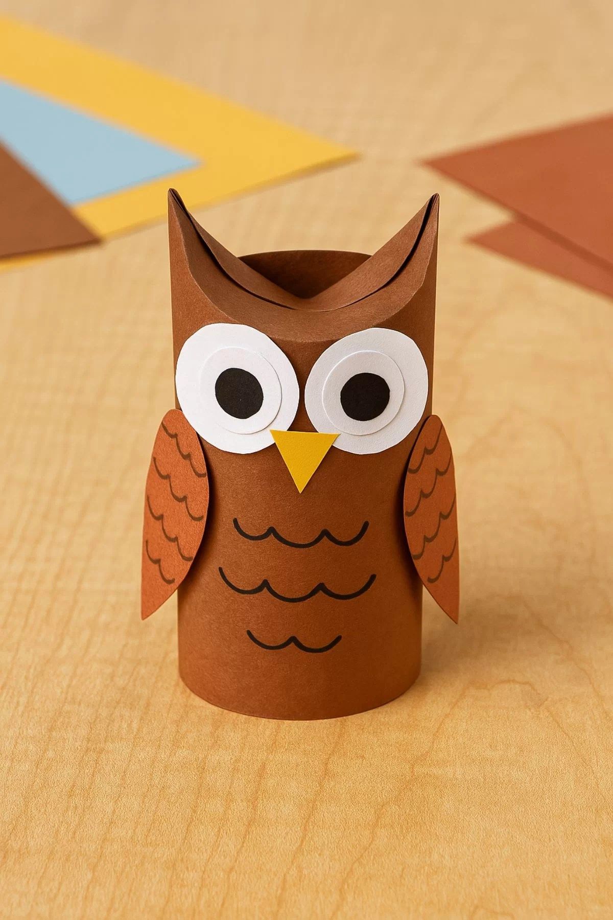 Toilet Roll Owl