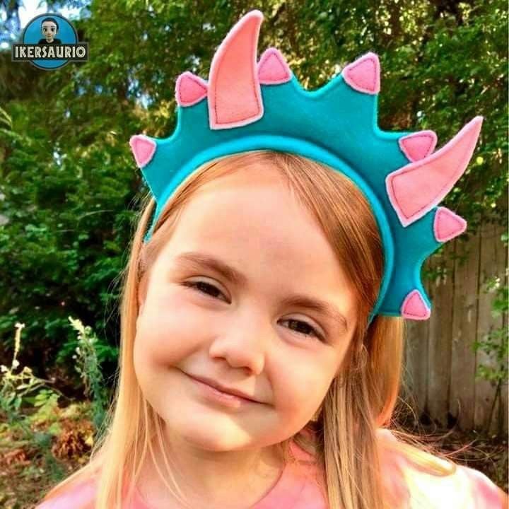 Triceratops Horn Headband