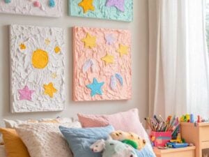 17 DIY Wall Art Ideas for Kids Rooms That Look Adorable