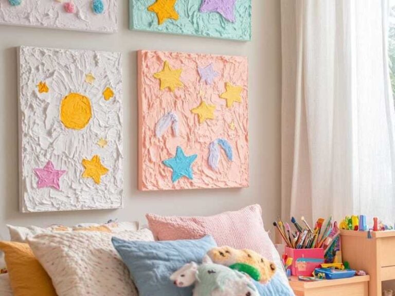 17 DIY Wall Art Ideas for Kids Rooms That Look Adorable