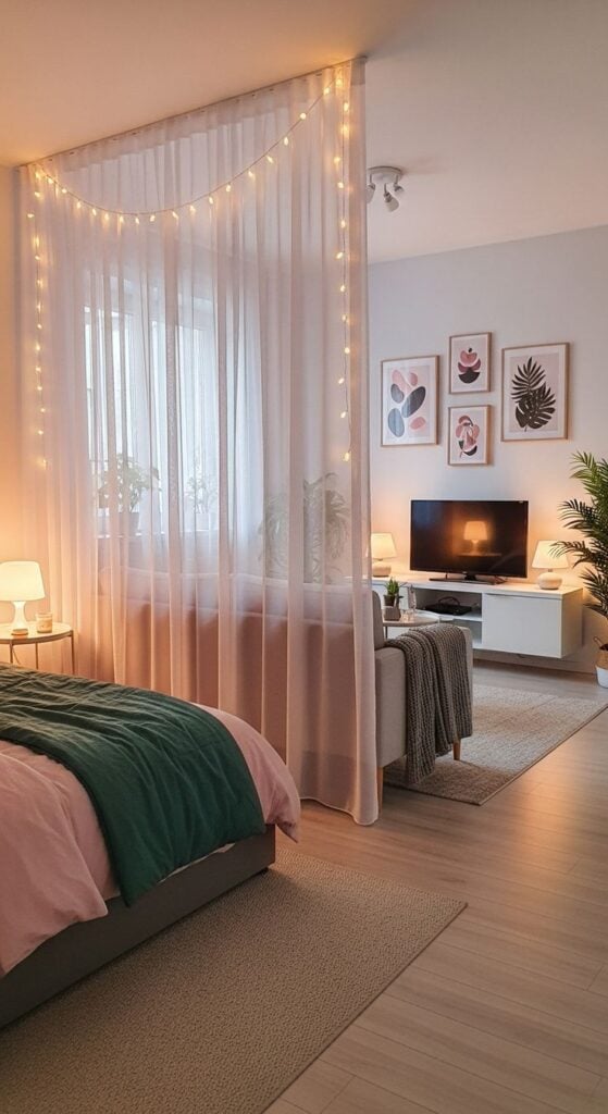 Use Curtains to Create Privacy