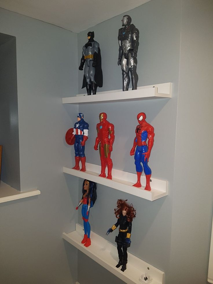 Use Floating Shelves for Collections