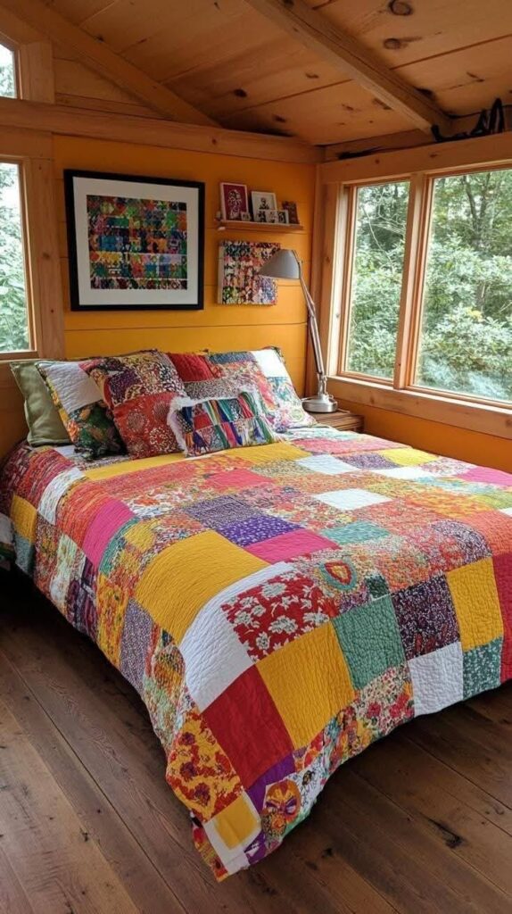  Use Multi-Colored Bedding
