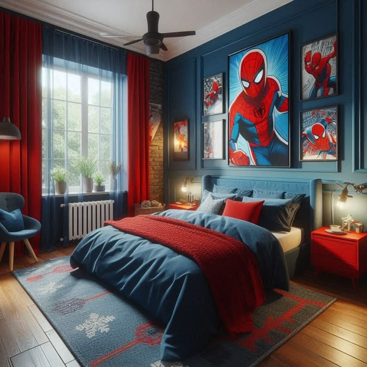 Use Red and Blue Color Schemes