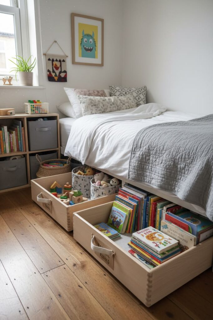  Use Under-Bed Storage