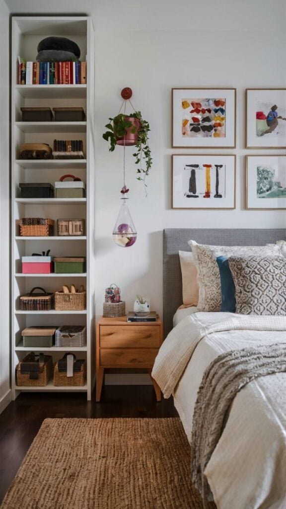 Use Vertical Storage Solutions