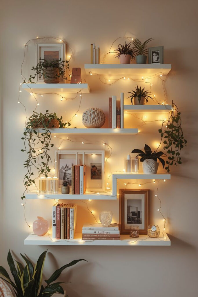  Use Wall Shelves for Display