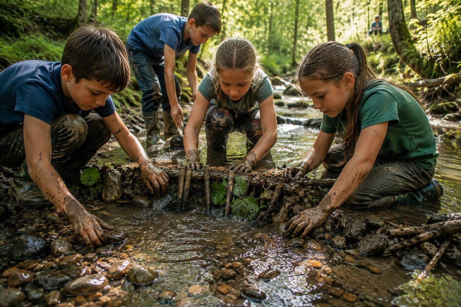 Water Play in Natural Settings