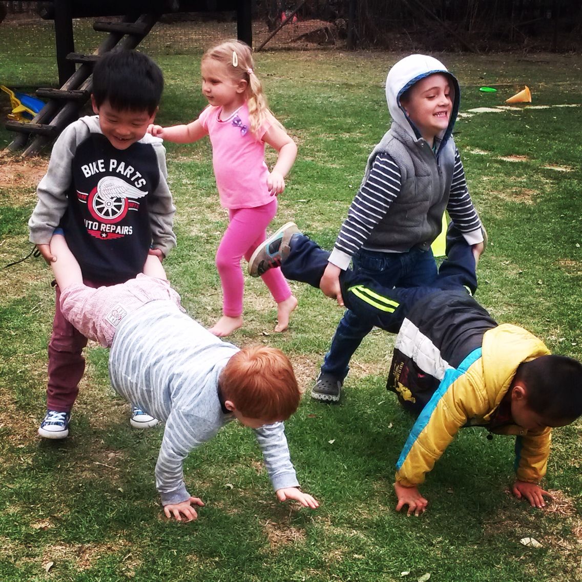 Wheelbarrow Racing