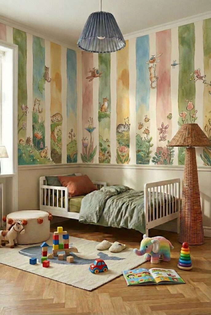 Whimsical Storybook Wallpaper