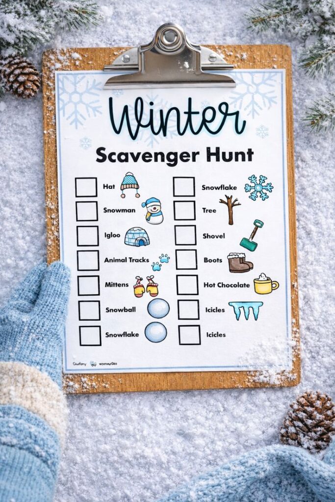  Winter Scavenger Hunt