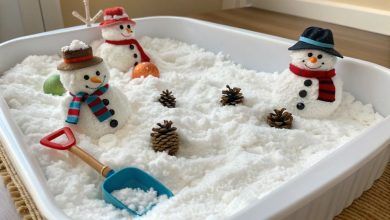 Winter-Themed Play Dough