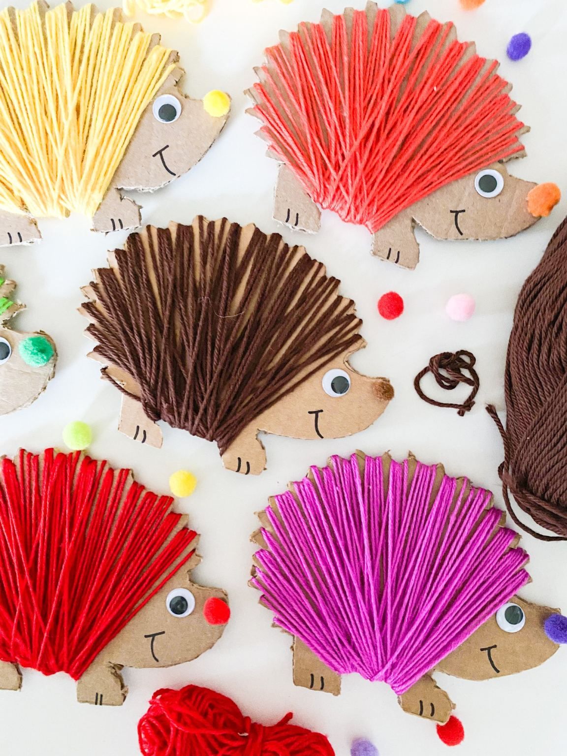Wool Wrapped Hedgehog