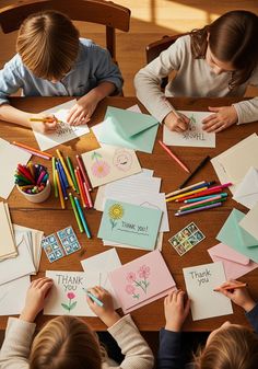 Writing Letters or Cards