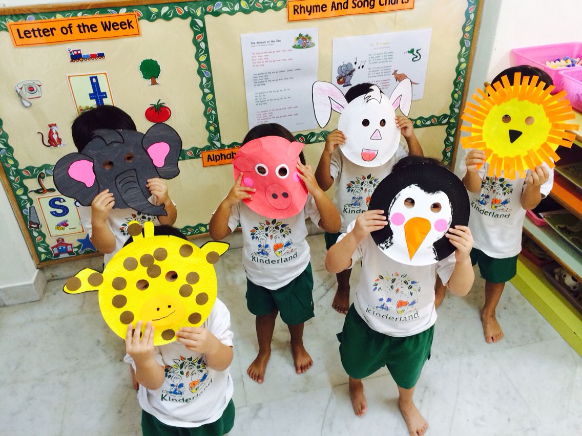 Zoo Animal Mask Set