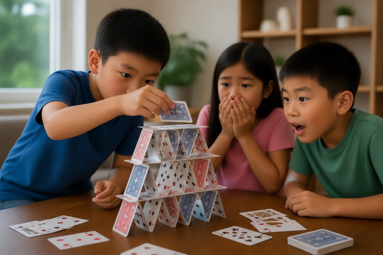 card tower