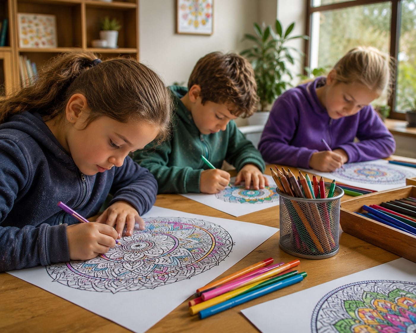 Mindful Colouring With Patterns