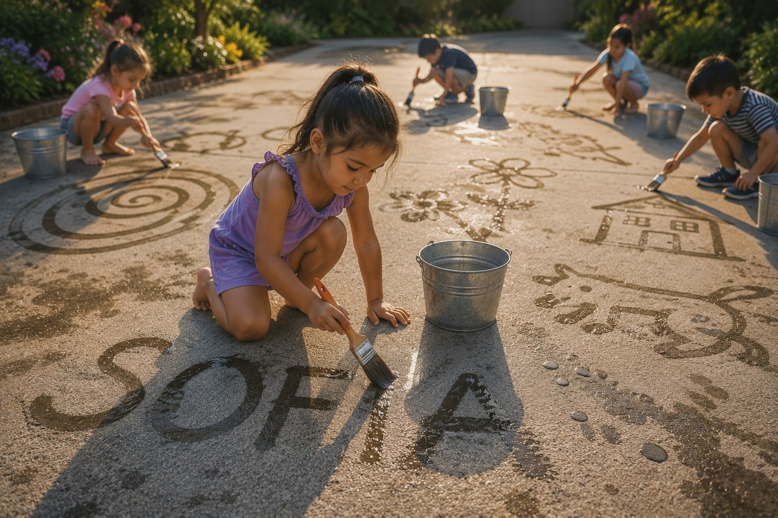 outdoor water painting
