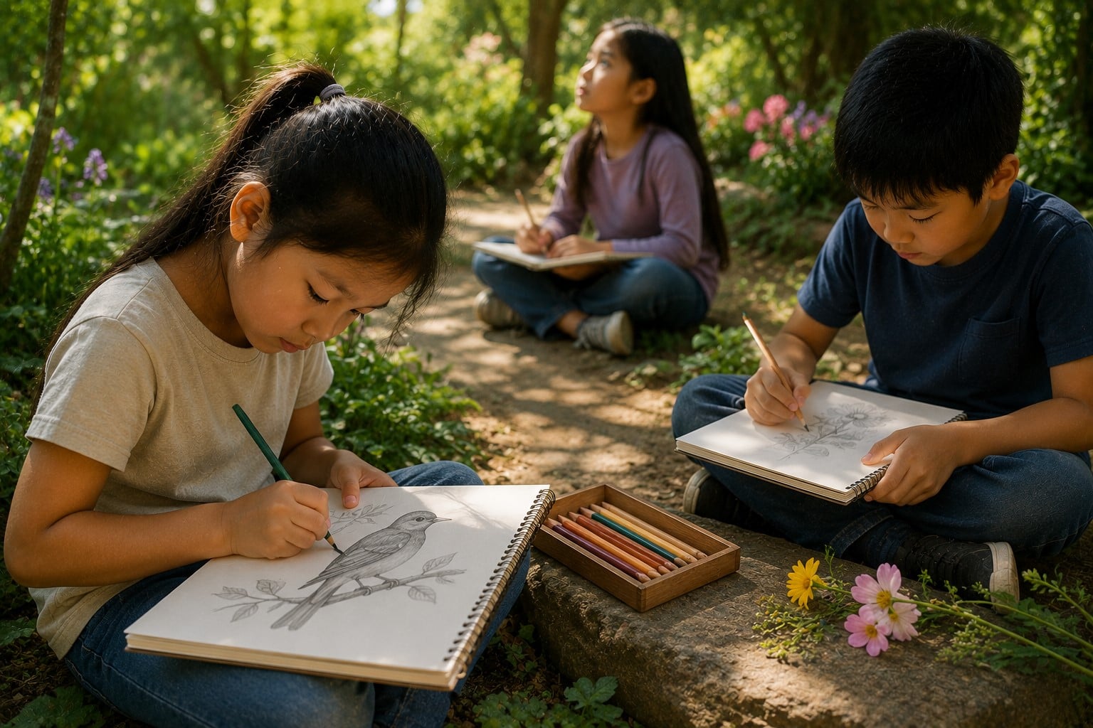 Nature journaling