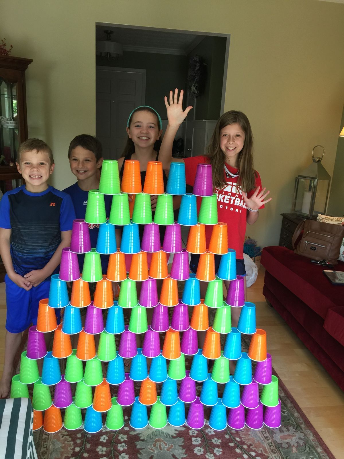 cup pyramid