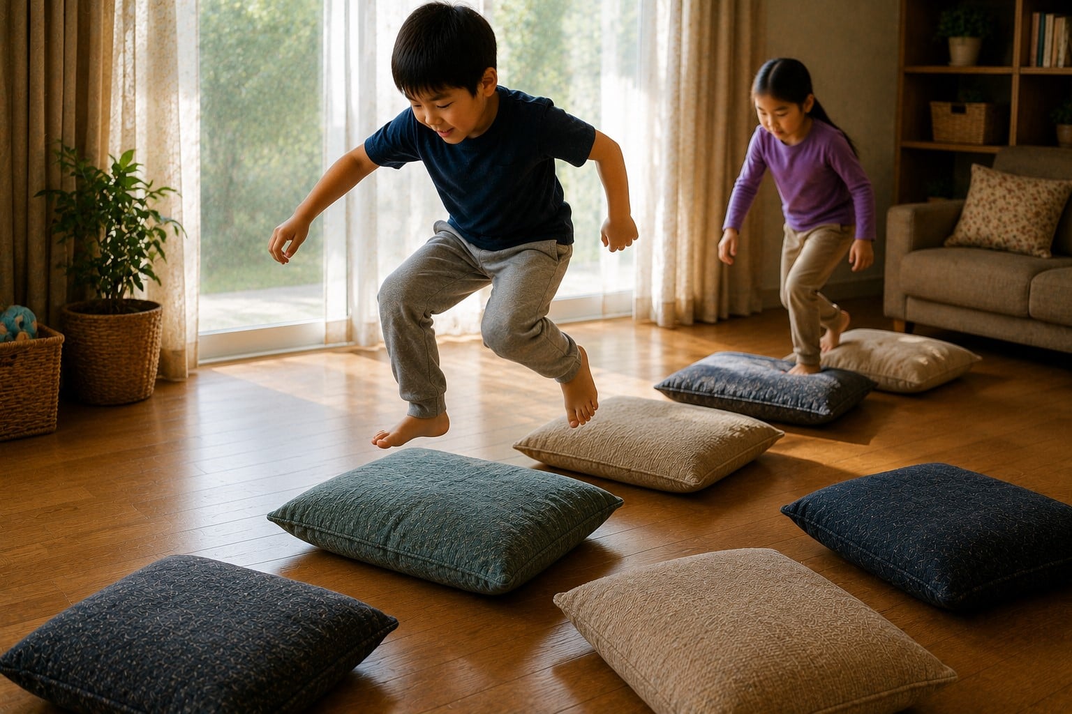 cushion jumping