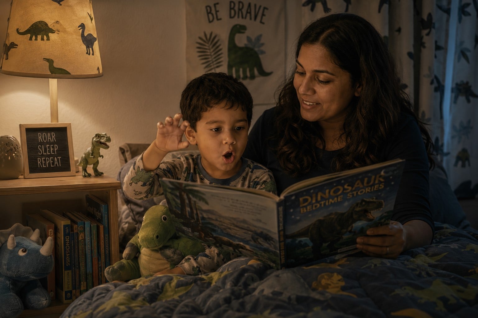dinosaur bedtime story
